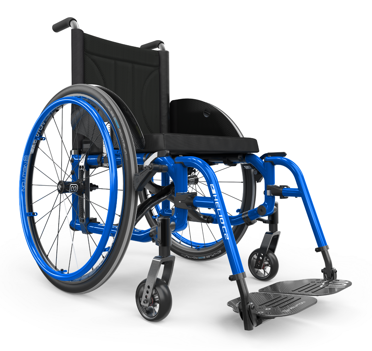 HELIO C2 Carbon Fiber Folding Wheelchair Motion Composites