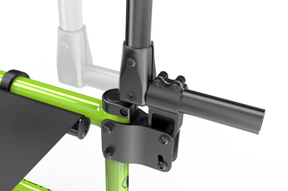 OPTIONAL: DEPTH ADJUSTABLE BACK