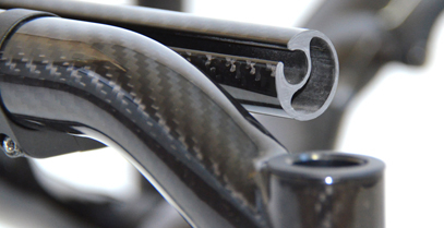 Carbon seat rail