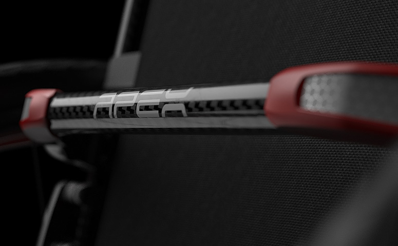 glossy carbon fiber finish